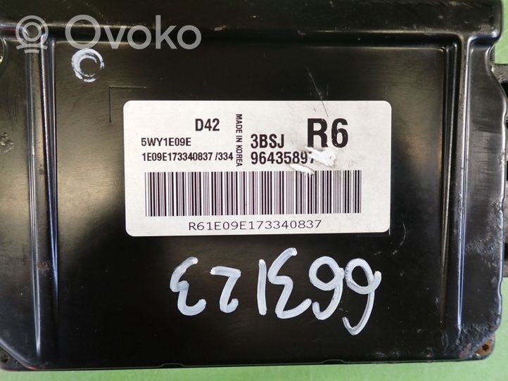 Chevrolet Rezzo Komputer / Sterownik ECU silnika 96435897