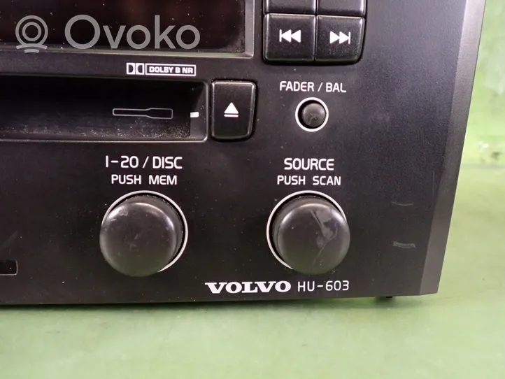 Volvo S60 Radio/CD/DVD/GPS-pääyksikkö 30657637-1