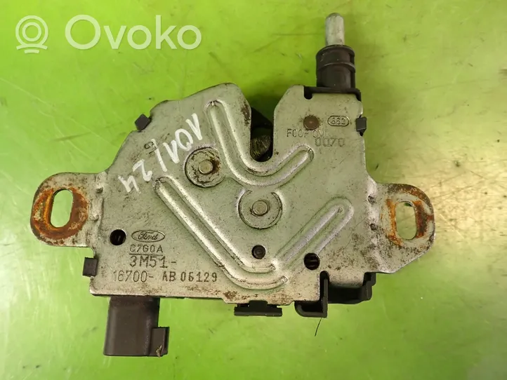 Ford Focus Zamek pokrywy przedniej / maski silnika 3M51-16700-AB