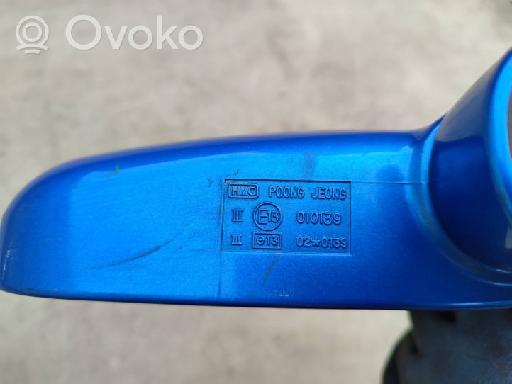 Hyundai Atos Prime Manualne lusterko boczne drzwi przednich E13010139