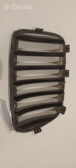 BMW X3 F25 Grille calandre supérieure de pare-chocs avant 7210725