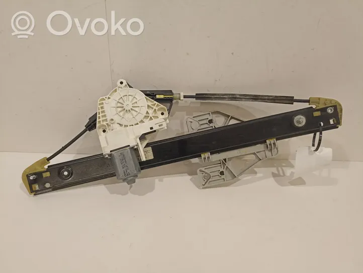 Audi A6 S6 C7 4G Rear door window regulator with motor 4G0839461