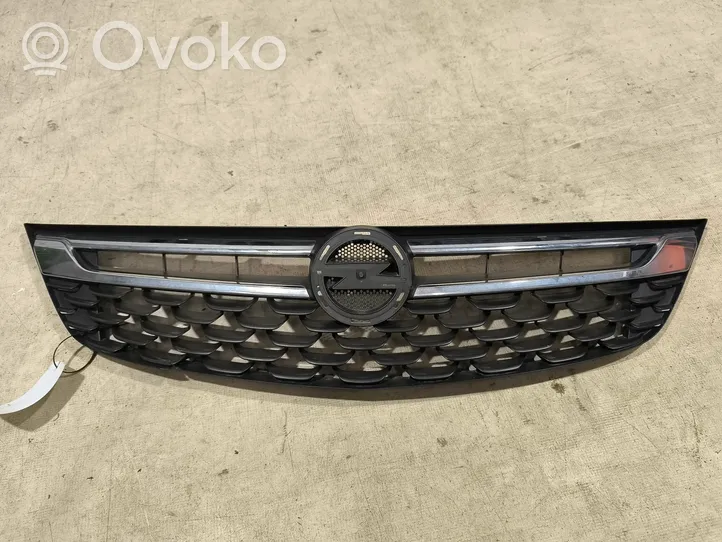 Opel Astra J Front bumper upper radiator grill 321228108