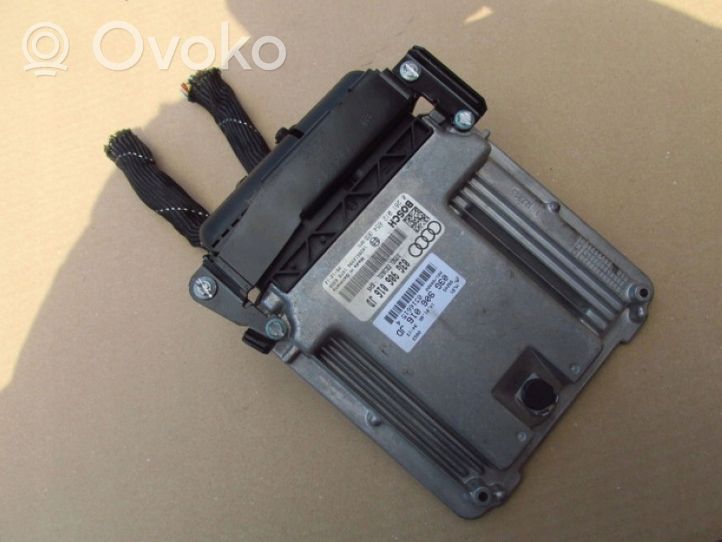 Audi A4 S4 B7 8E 8H Komputer / Sterownik ECU i komplet kluczy 