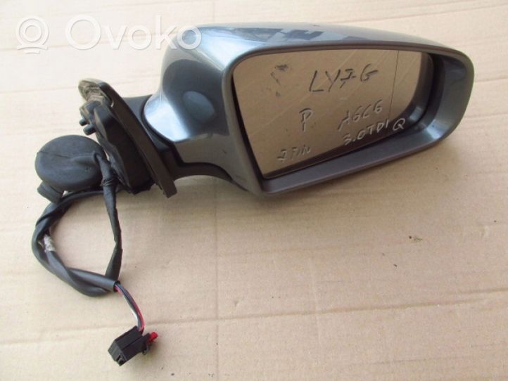 Audi A6 Allroad C6 Front door electric wing mirror 