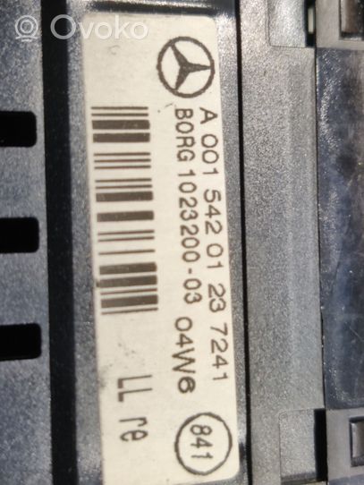 Mercedes-Benz CL C215 Pysäköintitutkan anturin näyttö (PDC) A0015420123
