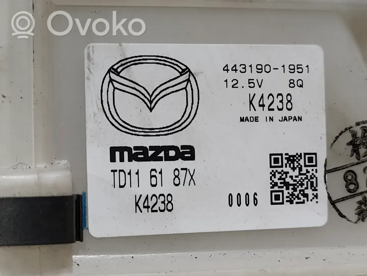 Mazda CX-9 Sisälämmityksen ilmastoinnin korin kokoonpano TD116187X