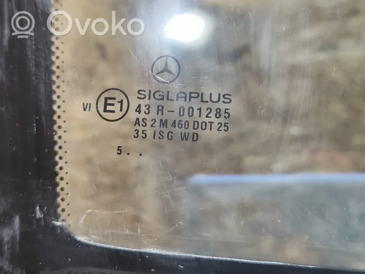 Mercedes-Benz S W140 Pagrindinis priekinių durų stiklas (dvidurio) 