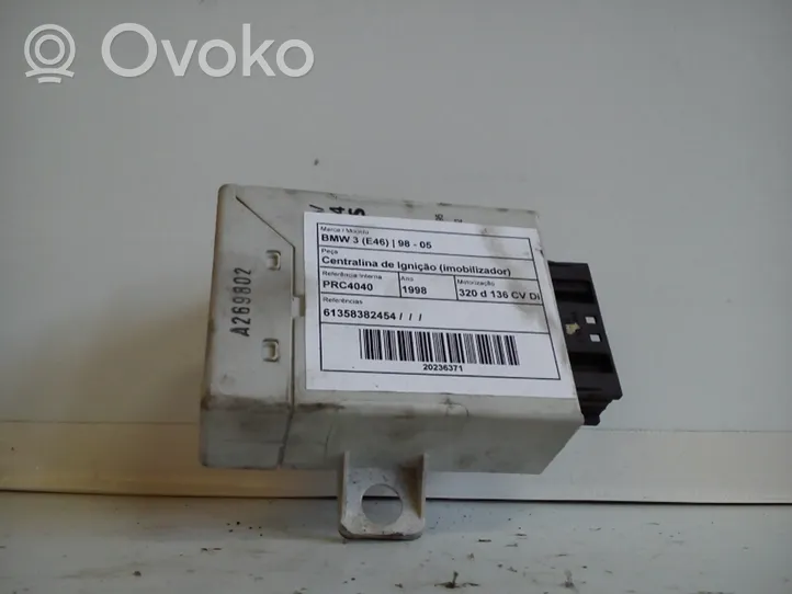 BMW 3 E46 Module de commande marche/arrêt 