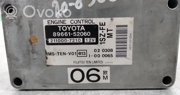 Toyota Yaris Sterownik / Moduł ECU 