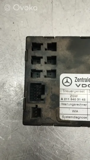Mercedes-Benz E W211 Модуль управления пуском/остановкой 