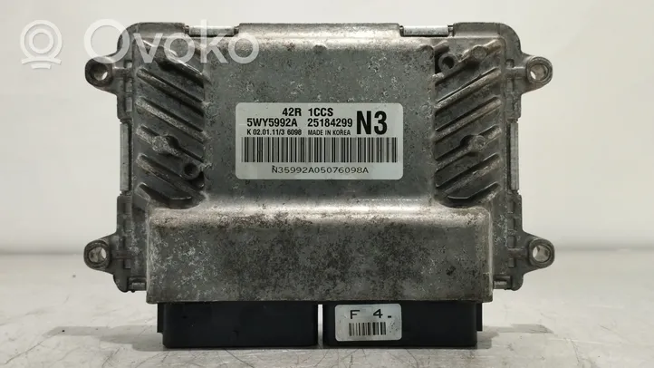 Chevrolet Aveo Sterownik / Moduł ECU 