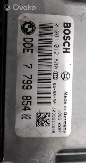 BMW 1 E81 E87 Calculateur moteur ECU 