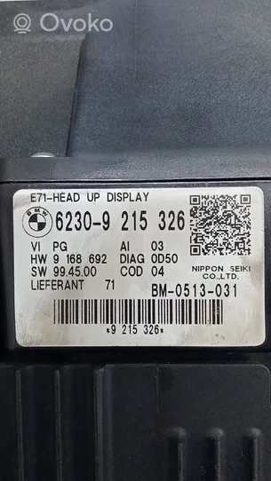 BMW X6 E71 Monitor / wyświetlacz / ekran 