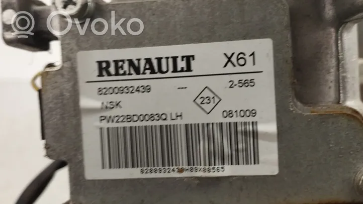 Renault Kangoo II Uchwyt / Rączka regulacji kierownicy 