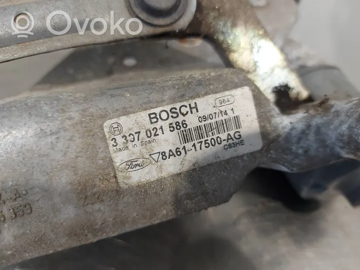 Ford Fiesta Mechanizm i silniczek wycieraczek szyby przedniej / czołowej 8A6117500AG