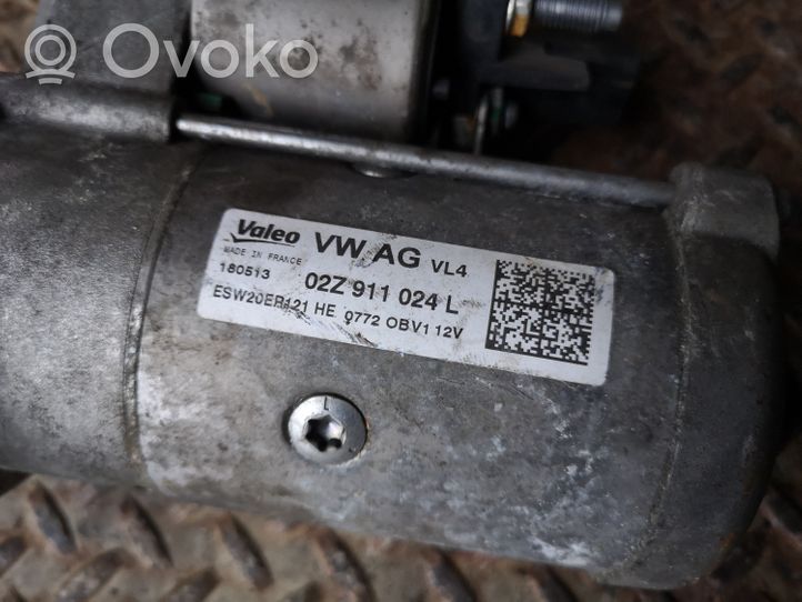 Volkswagen Golf VII Starter motor 02Z911024L