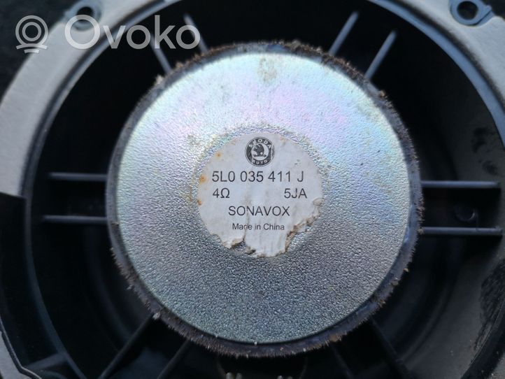 Skoda Yeti (5L) Głośnik drzwi tylnych 5L0035411J
