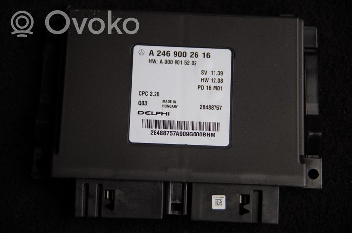 Mercedes-Benz A W176 Parking PDC control unit/module A2469002616