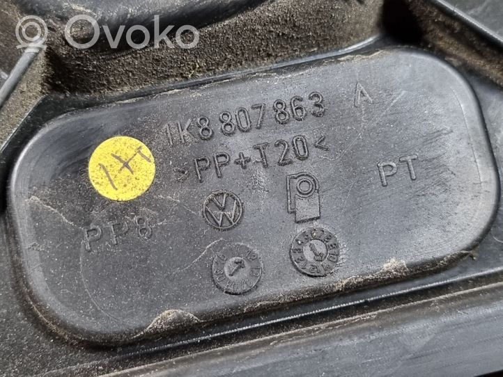 Volkswagen Scirocco Uchwyt / Mocowanie zderzaka tylnego 1K8807863A