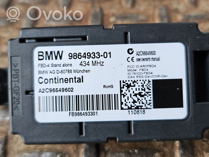 BMW 5 G30 G31 Centralina/modulo keyless go 9864933