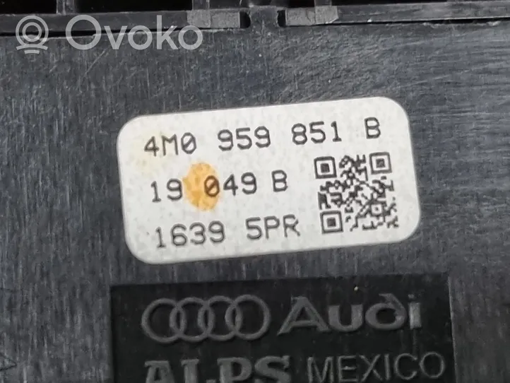 Audi Q5 SQ5 Elektrinių langų jungtukas 4M0959851B