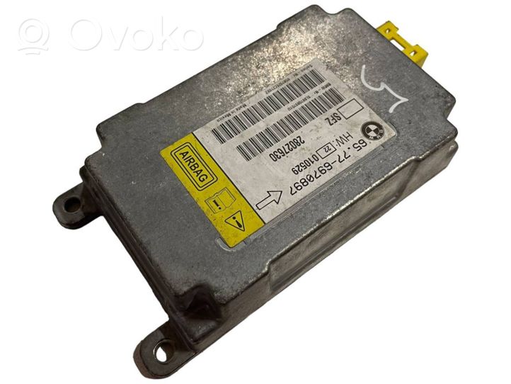 BMW 7 E65 E66 Module de contrôle airbag 65776970897