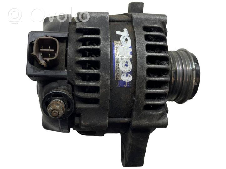 Toyota Corolla Verso AR10 Generatore/alternatore 2706027090