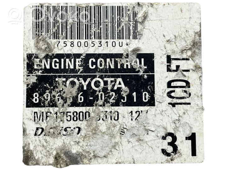 Toyota Corolla E120 E130 Variklio valdymo blokas 8966602310