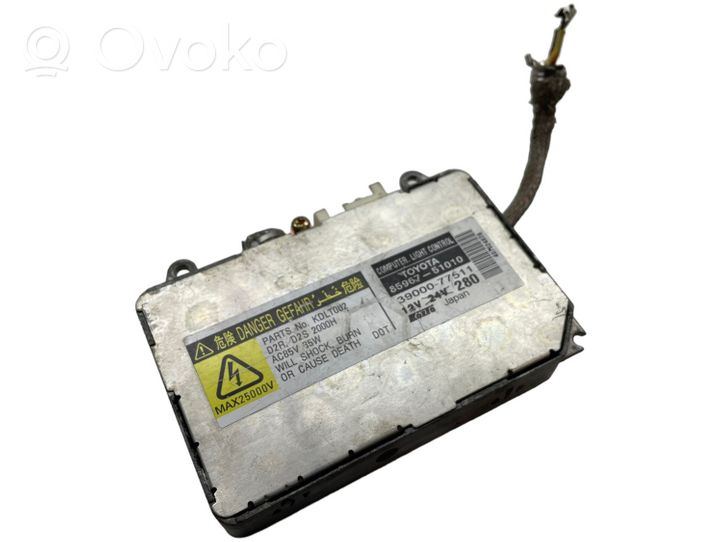 Lexus RX 300 Moduł poziomowanie świateł Xenon 8596751010