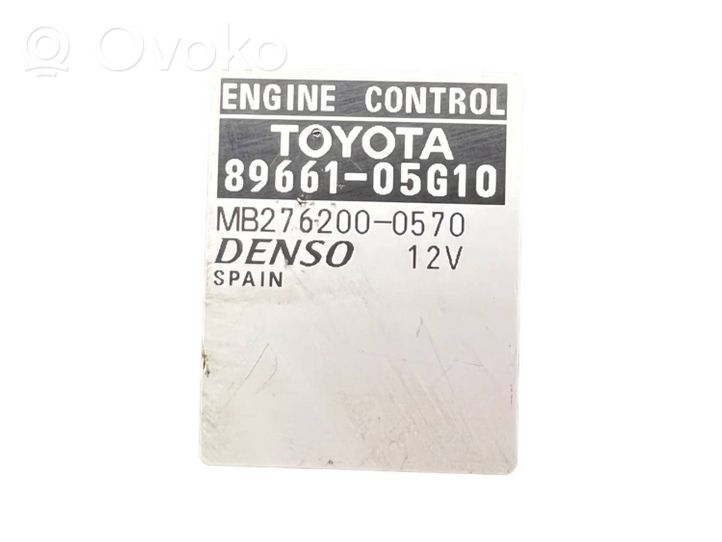 Toyota Avensis T270 Calculateur moteur ECU 8966105G10