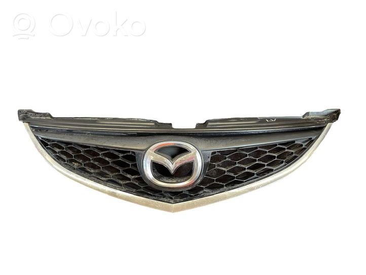 Mazda 6 Etupuskurin ylempi jäähdytinsäleikkö GDK4-510712