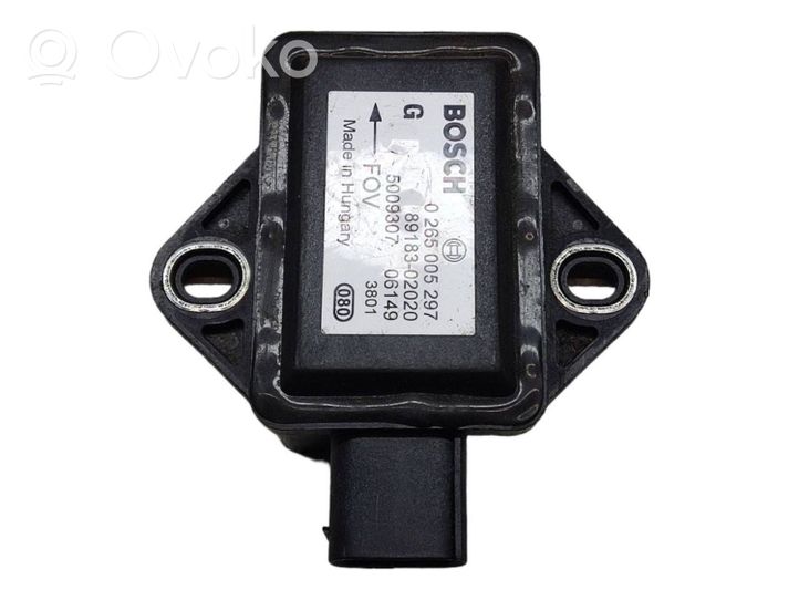 Toyota Avensis T250 Sensore di imbardata accelerazione ESP 8918302020