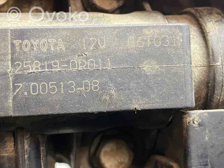 Toyota Verso Valvola di depressione 258190R011