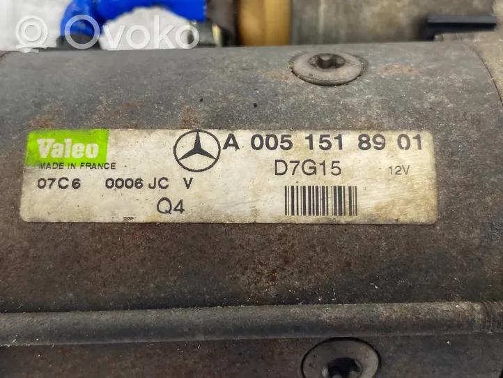 Mercedes-Benz E W211 Starteris A0051518901