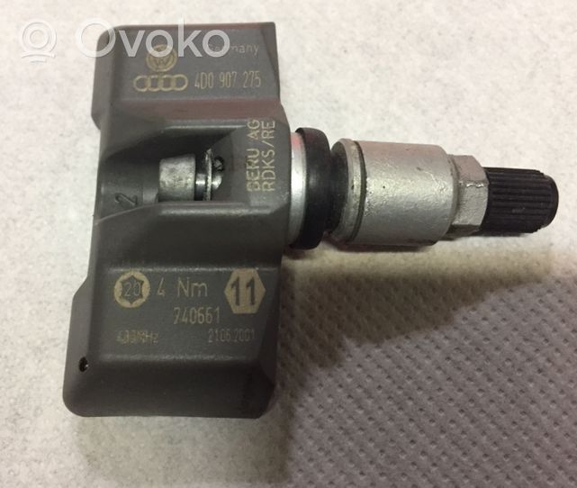 Audi A8 S8 D2 4D Sensor de presión del neumático 4D0907275