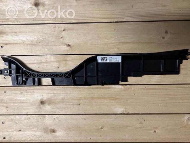 BMW X6 G06 Pannello laterale di supporto del radiatore 17118476974