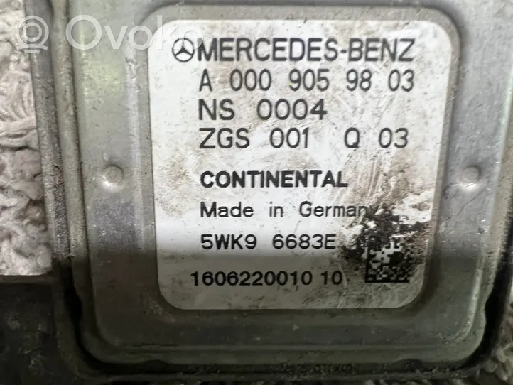 Mercedes-Benz C W205 Lambda-anturi A0009059803