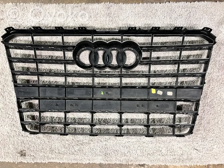 Audi A8 S8 D4 4H Front bumper upper radiator grill 4H0853651AA