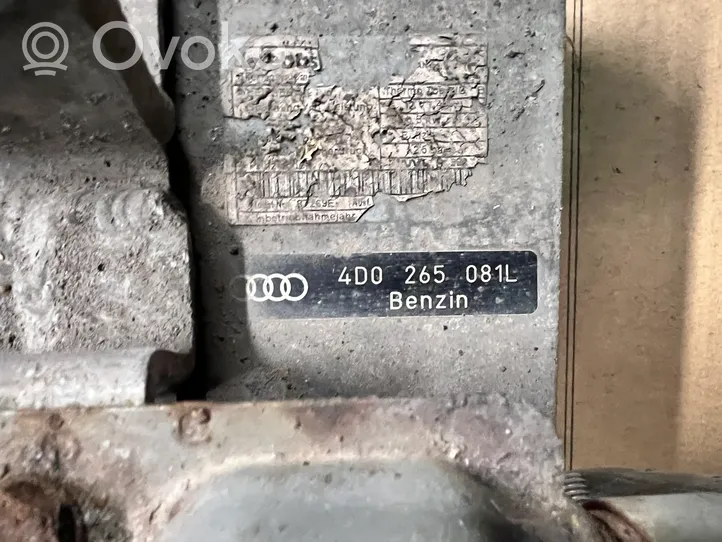 Audi A8 S8 D2 4D Unité de préchauffage auxiliaire Webasto 4D0265081L