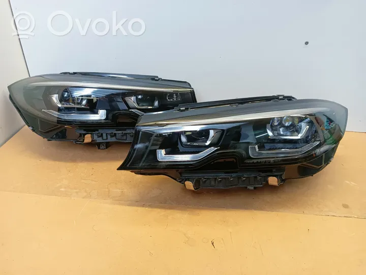 BMW 3 G20 G21 Lot de 2 lampes frontales / phare 