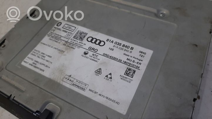 Audi Q2 - CD/DVD mainītājs 81A035840B