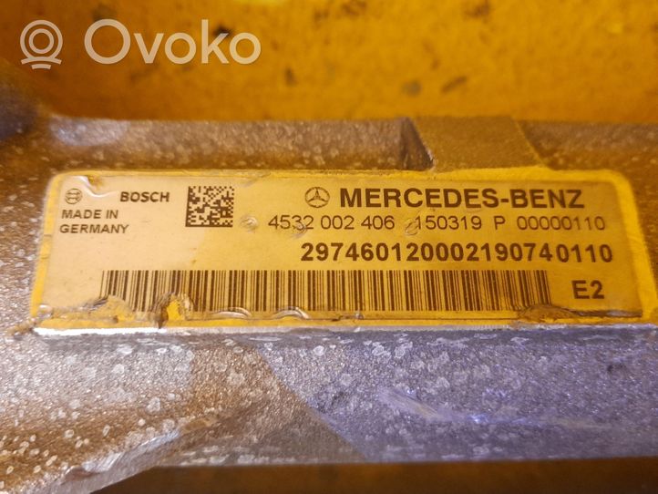 Mercedes-Benz EQS V297 Crémaillère de direction 2974601200