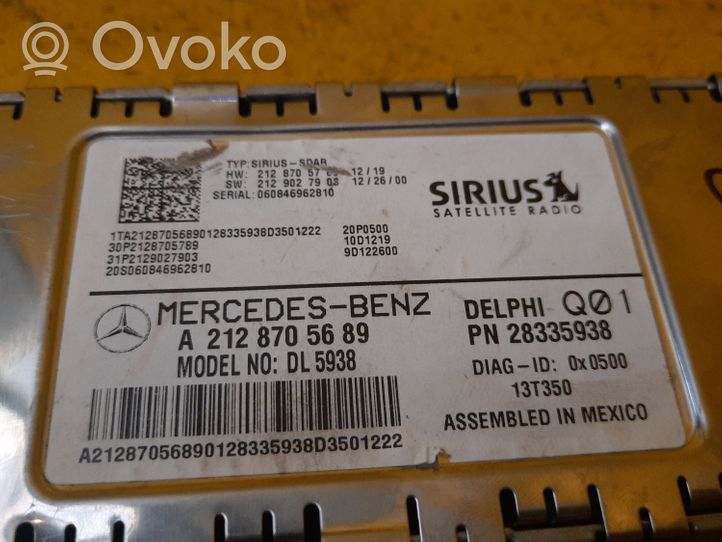 Mercedes-Benz GL X166 Pystyantennivahvistin A2128705689