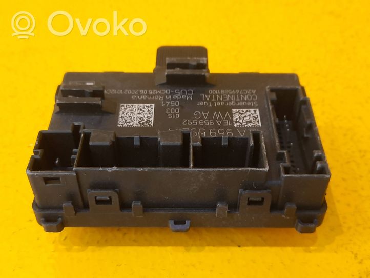 Volkswagen ID.3 Oven ohjainlaite/moduuli 1EA959592A