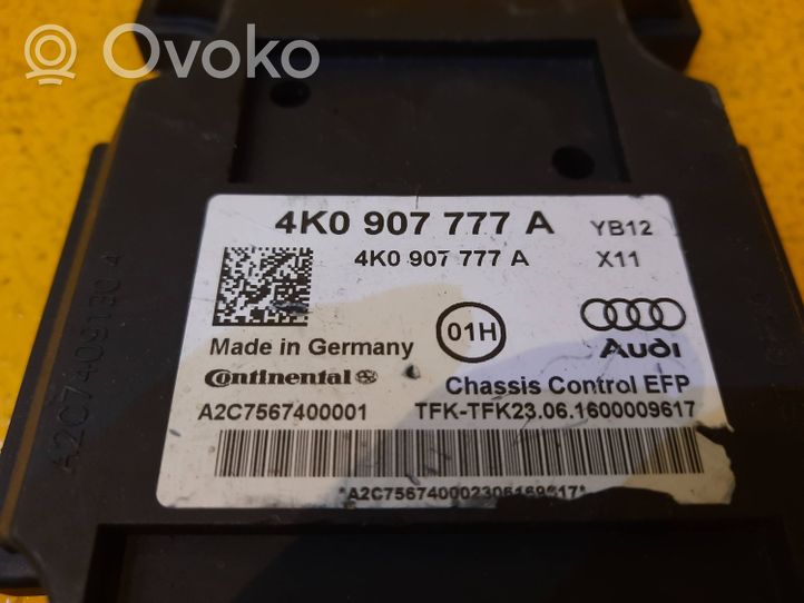 Audi A6 S6 C8 4K Jousituksen ohjainlaite/moduuli 4K0907777A