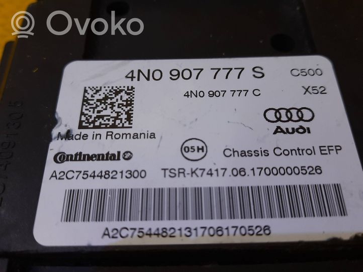 Audi A8 S8 D5 Sterownik / Moduł zawieszenia pneumatycznego 4N0907777S