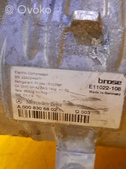 Mercedes-Benz S W223 Air conditioning (A/C) compressor (pump) A0008306802