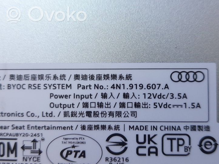 Audi A8 S8 D5 Monitor / wyświetlacz / ekran 4N1919607A