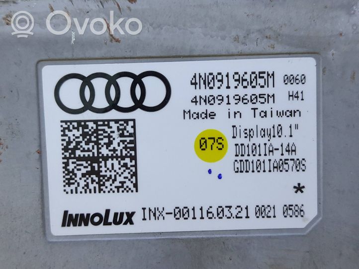 Audi A8 S8 D5 Monitor / wyświetlacz / ekran 4N0919605M